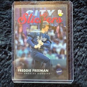 Freddie Freeman Los Angeles Dodgers Baseball Card
